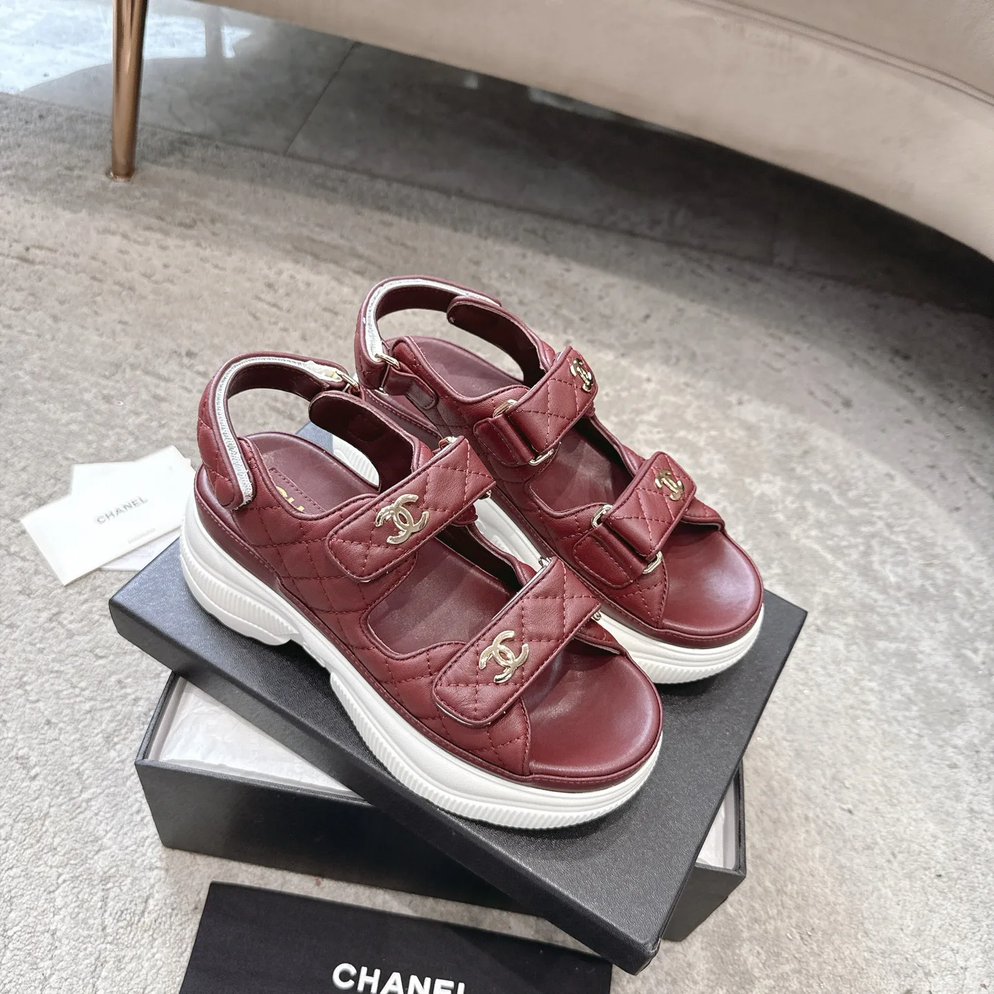 Women's Open-Toe Sandals CHANEL 17572323