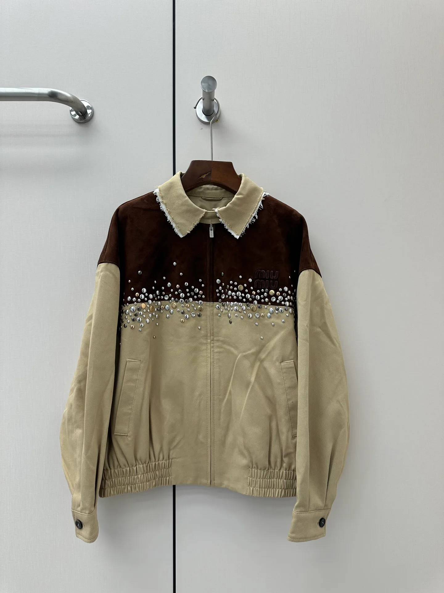 Women's Leather Jackets And Sheepskin Coats MIU MIU 17676559