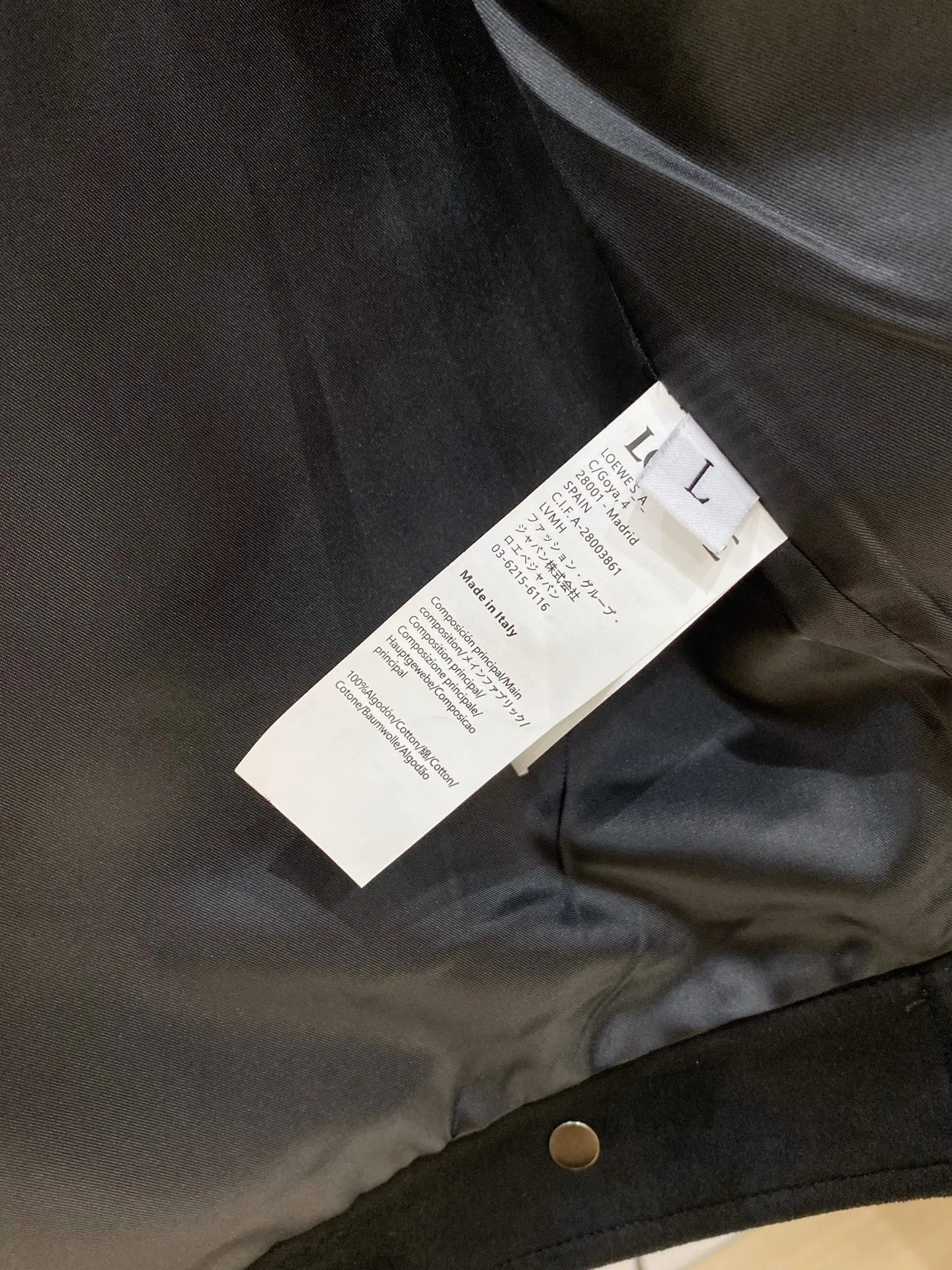 Men's Jackets And Down Jackets LOEWE 18374668