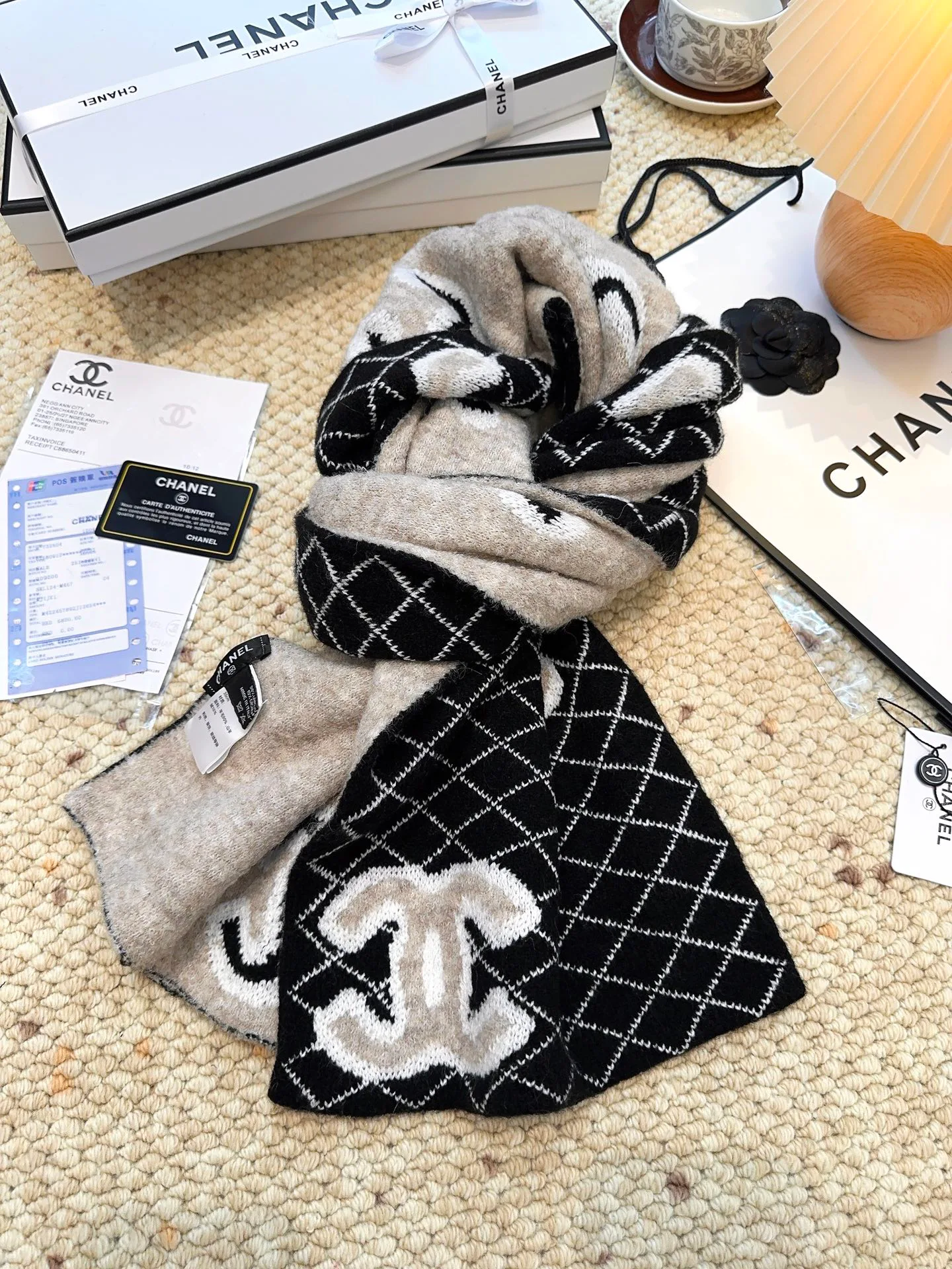 Scarves CHANEL 18105442