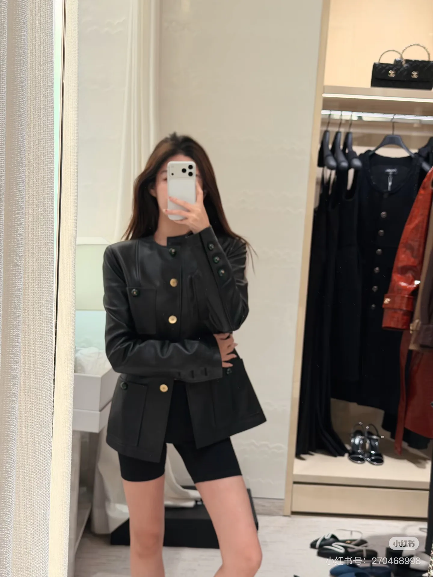 Women's Leather Jackets And Sheepskin Coats CHANEL 17867150