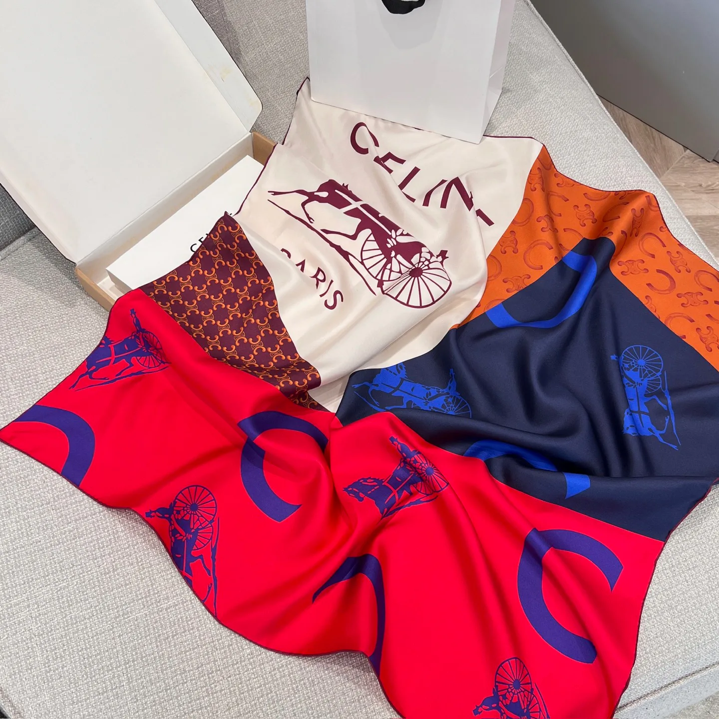 Silk Scarves CELINE 17754310