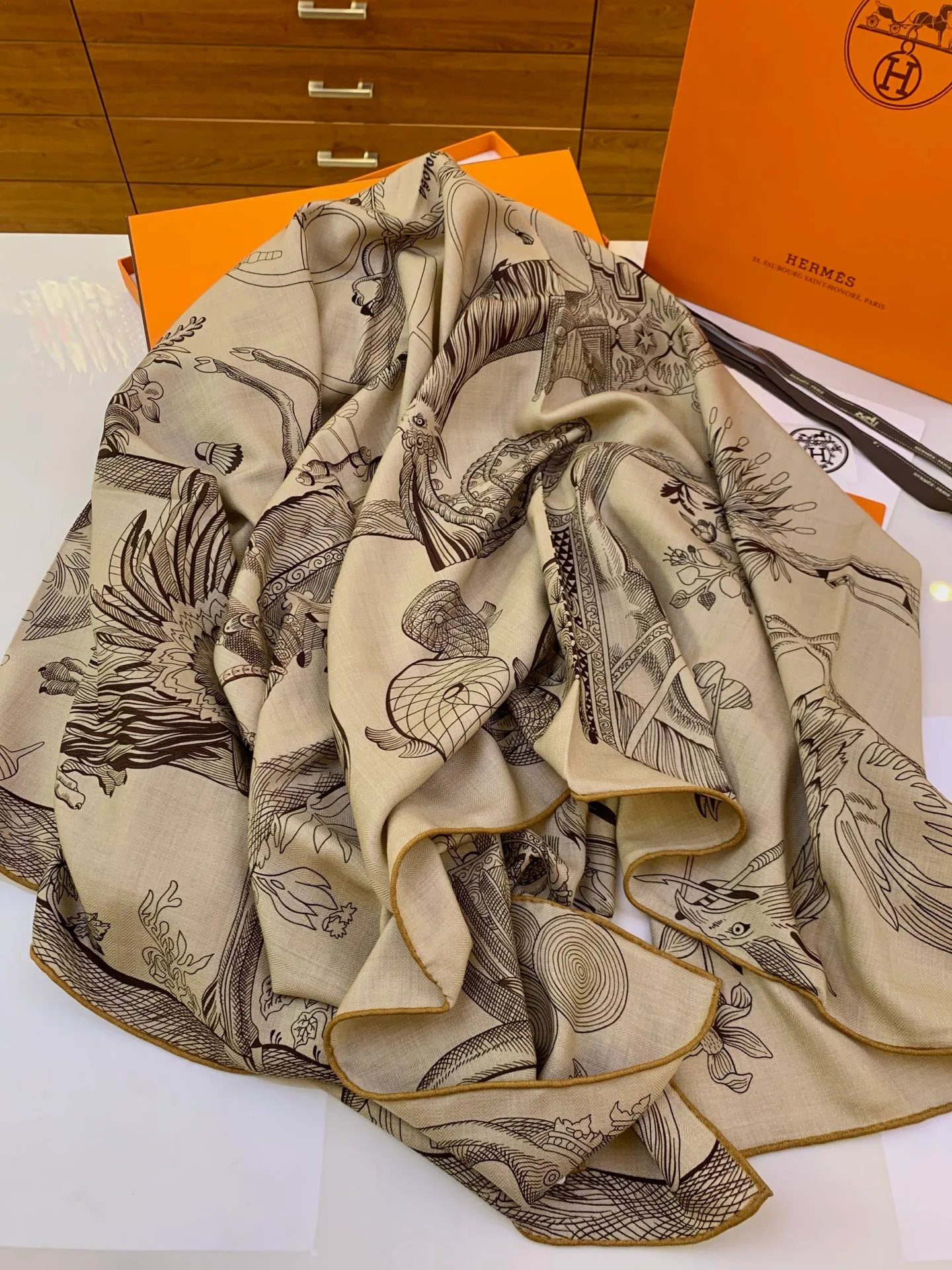 Scarves HERMES 17712853