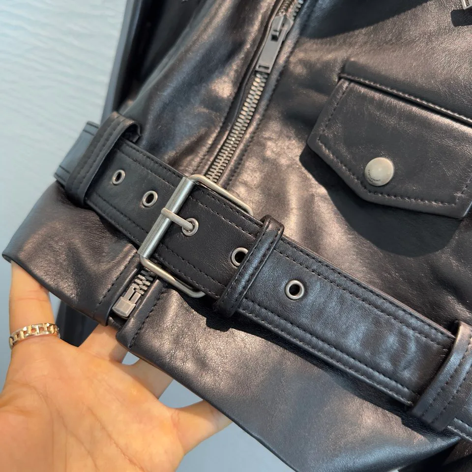 Women's Leather Jackets And Sheepskin Coats SAINT LAURENT 17302218