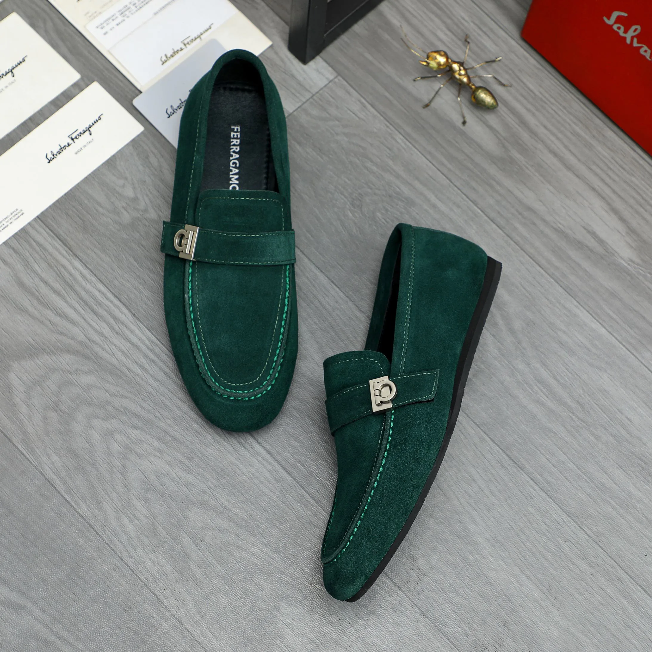 Men's Loafers And Dress Shoes SALVATORE FERRAGAMO 19559270