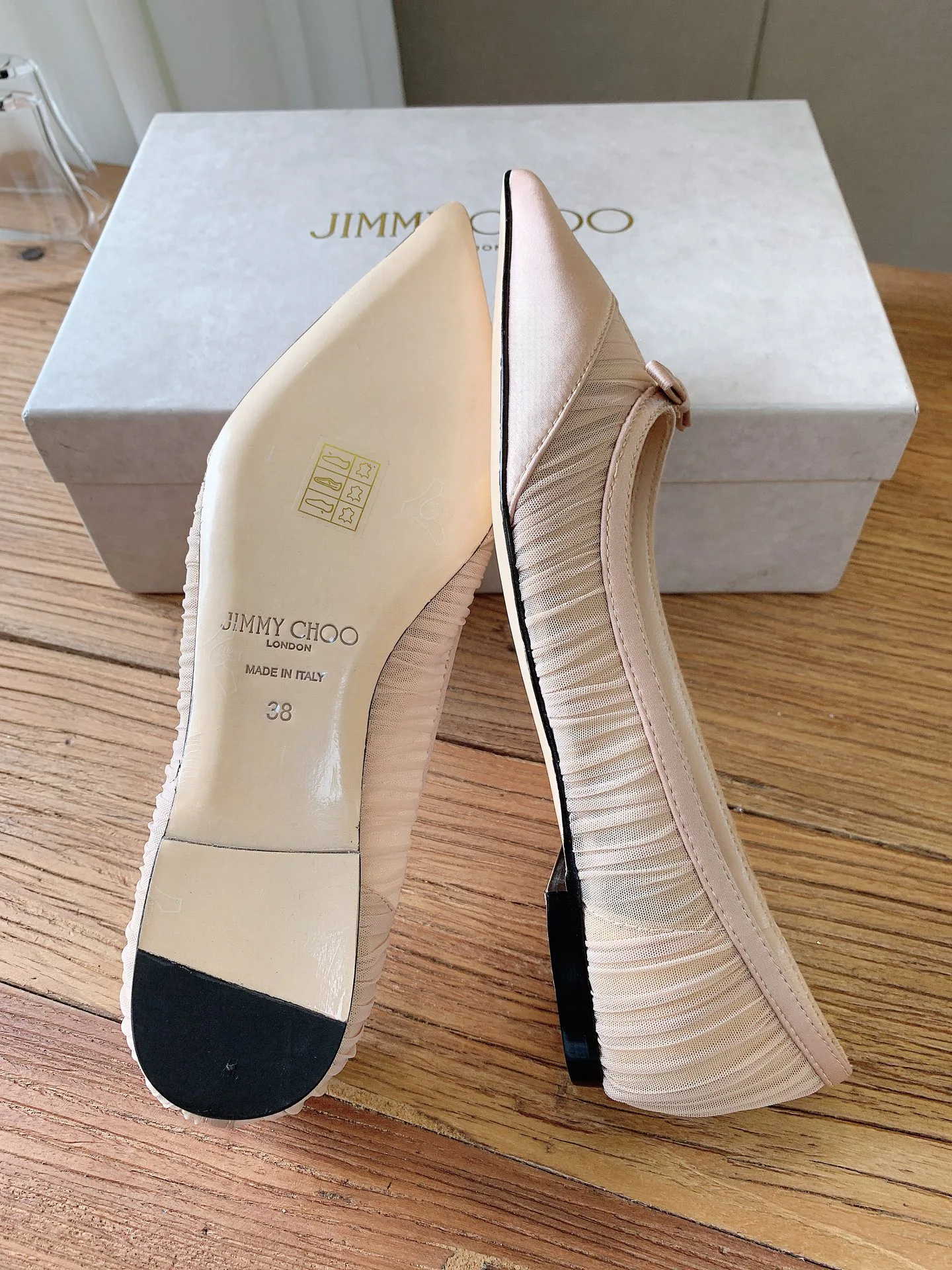 Women's Ballet Flats JIMMY CHOO 16881482