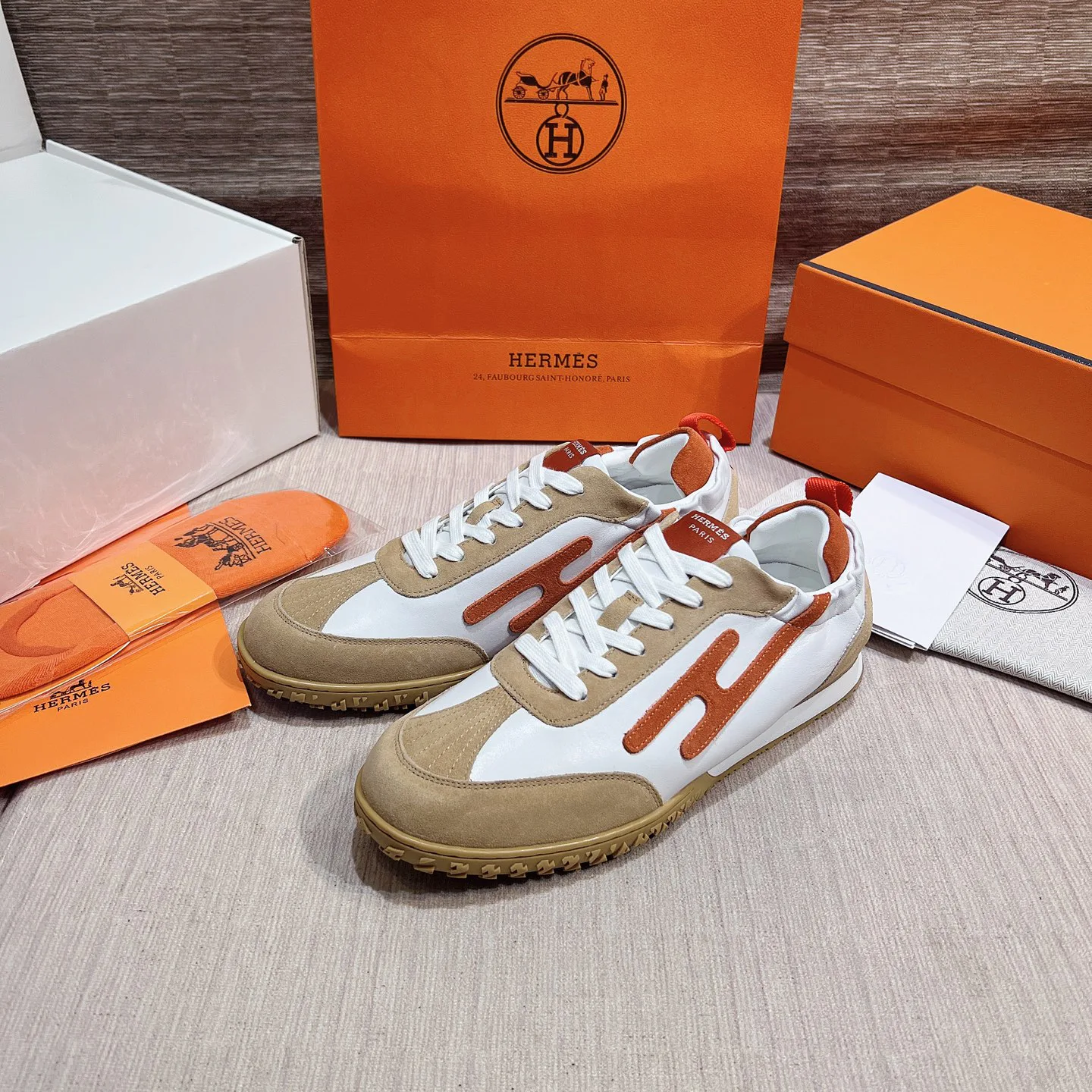 Men's Sneakers HERMES 17749545
