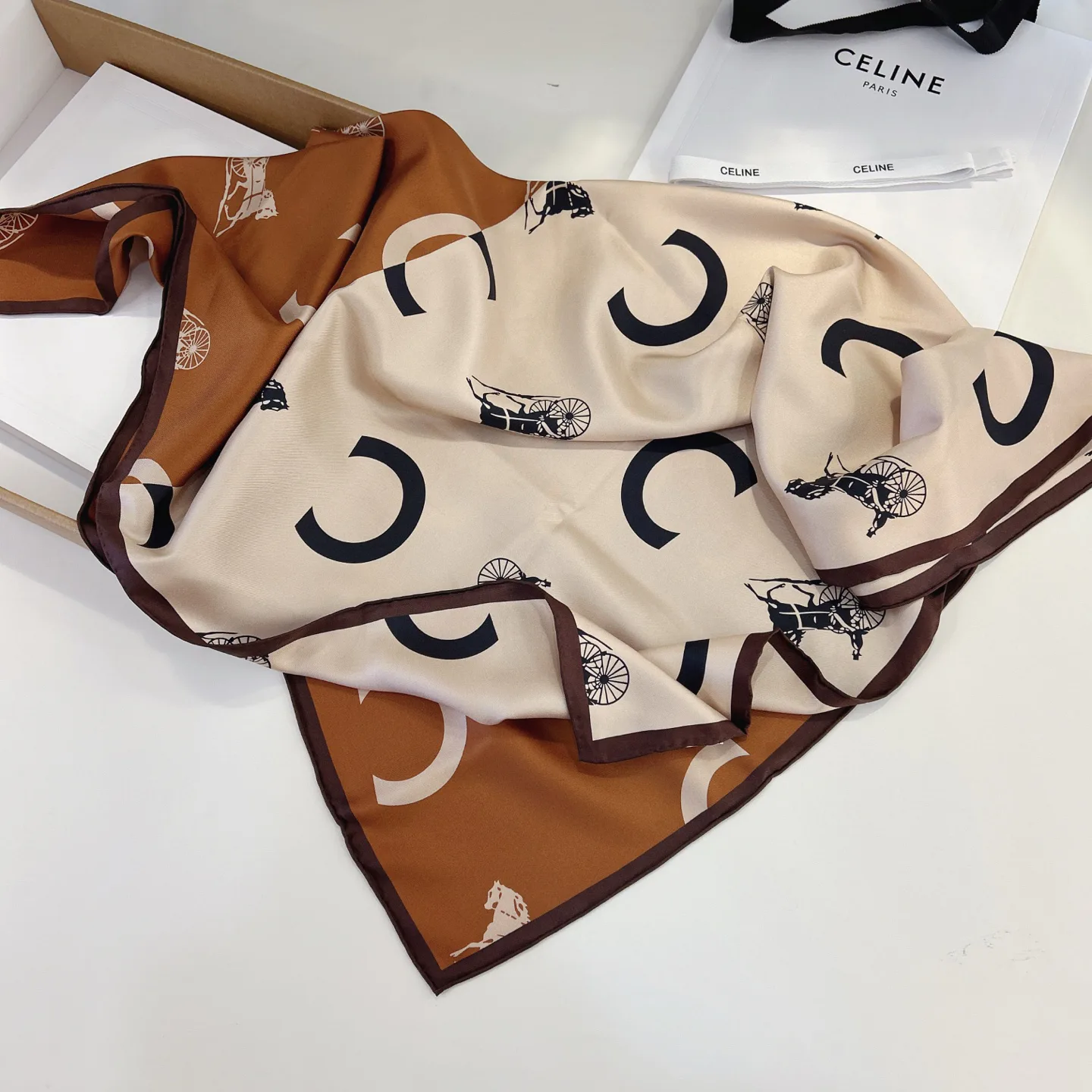 Silk Scarves CELINE 17973640