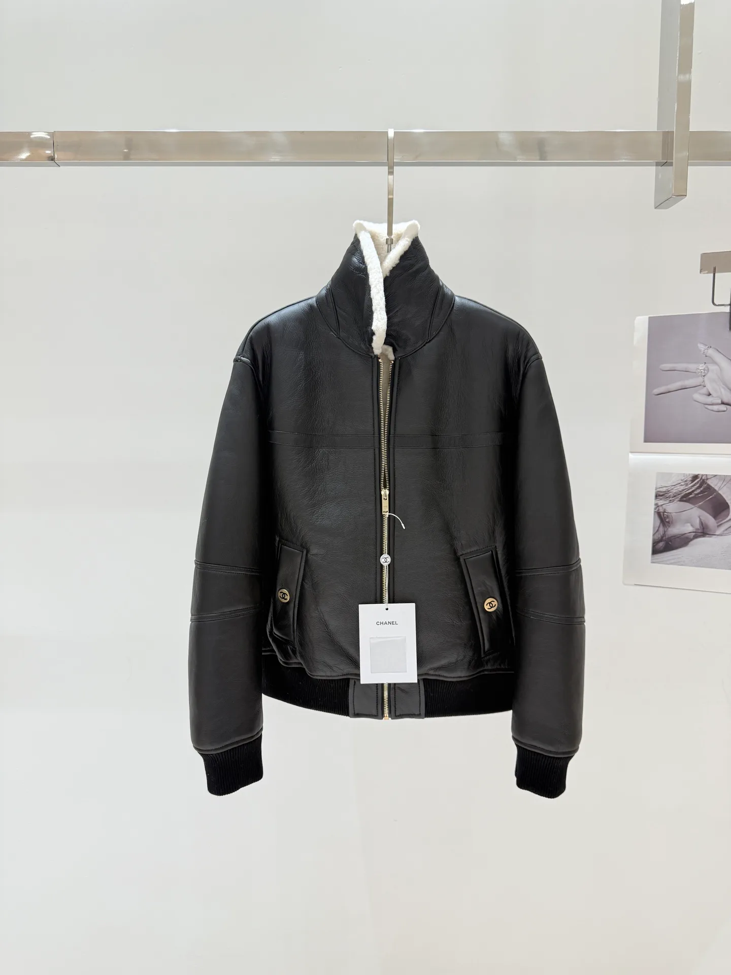 Women's Leather Jackets And Sheepskin Coats CHANEL 17943292