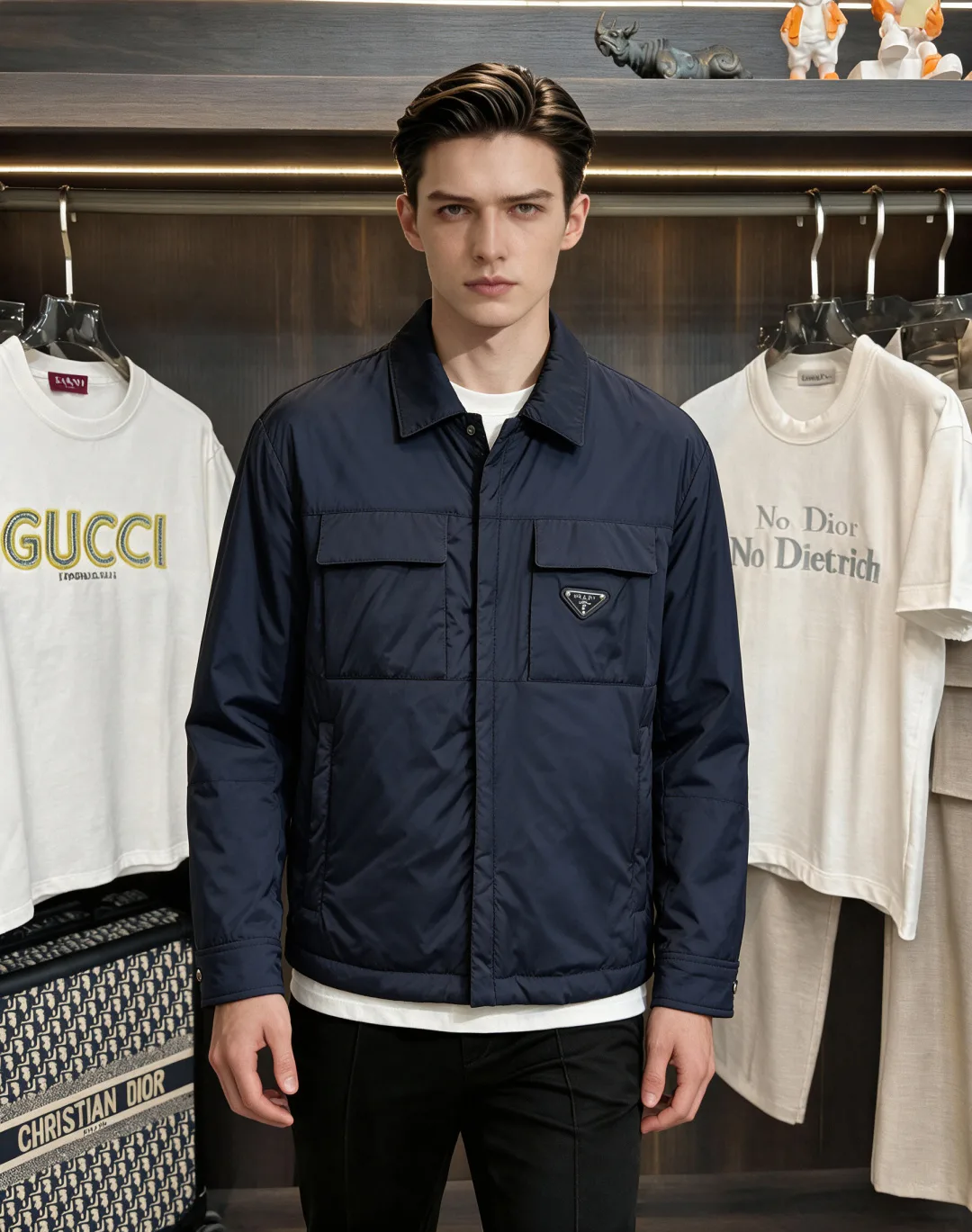 Men's Jackets And Down Jackets PRADA 17925289