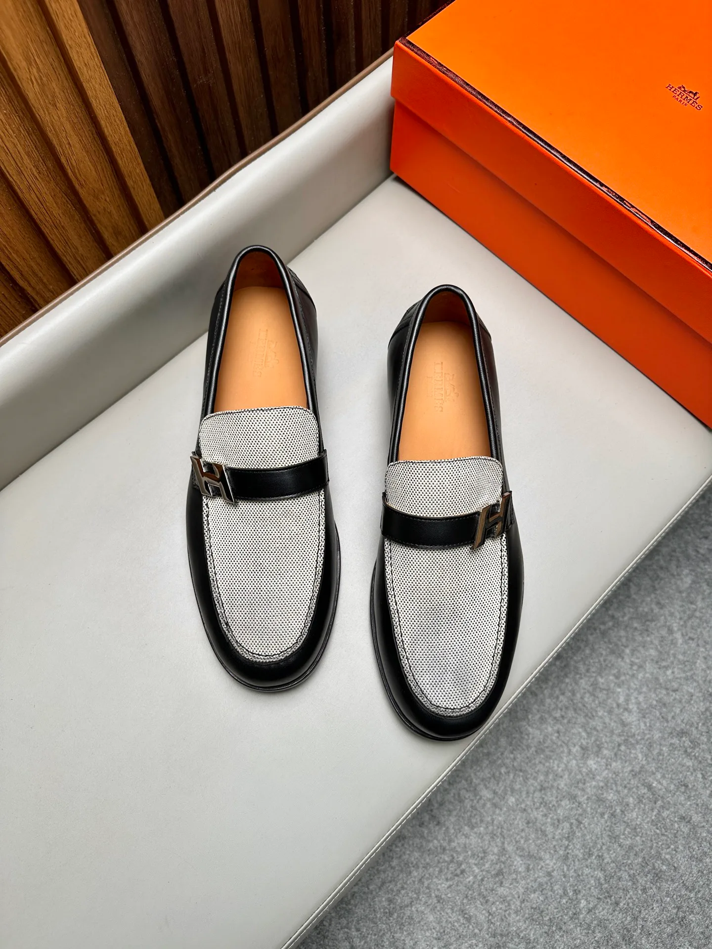Men's Loafers And Dress Shoes HERMES 17470901