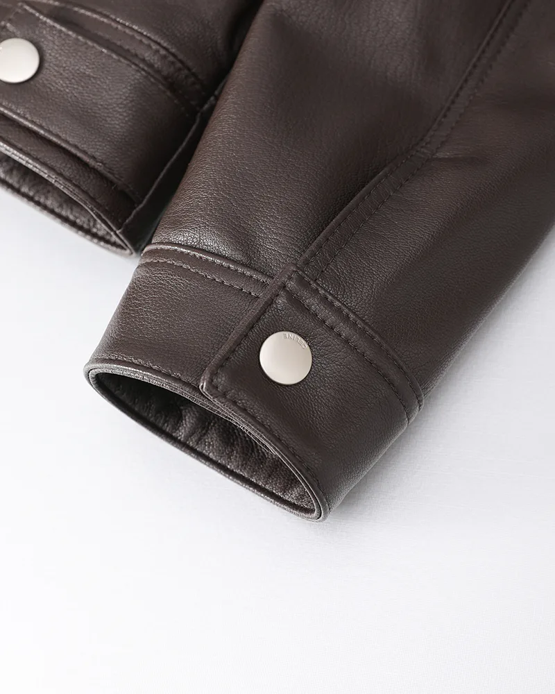 Men's Leather Jackets And Sheepskin Coats CELINE 18469443