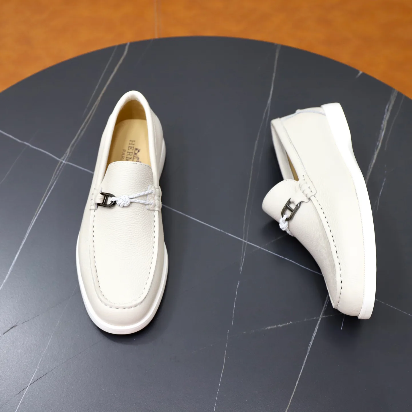 Men's Loafers And Dress Shoes HERMES 18103083