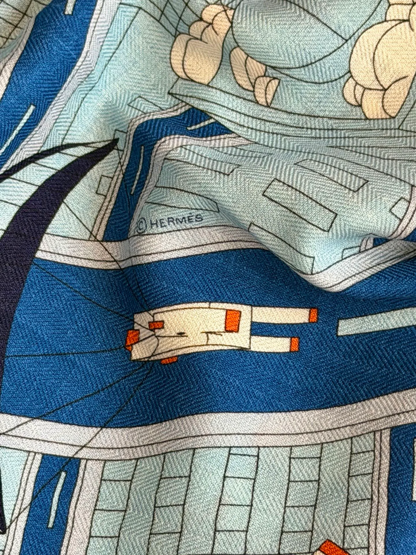 Silk Scarves HERMES 17991396
