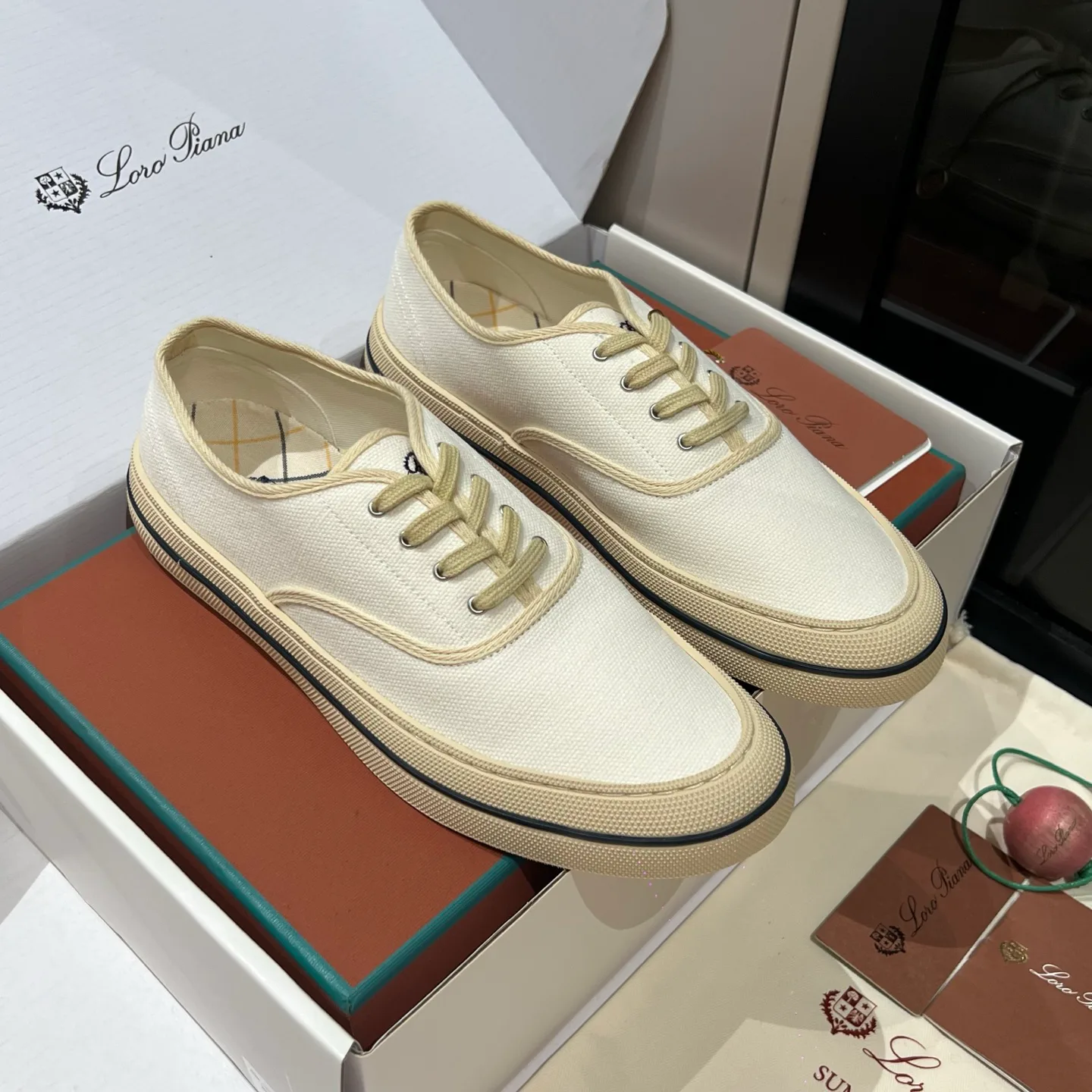 Women's Canvas Shoes LORO PIANA 17415041