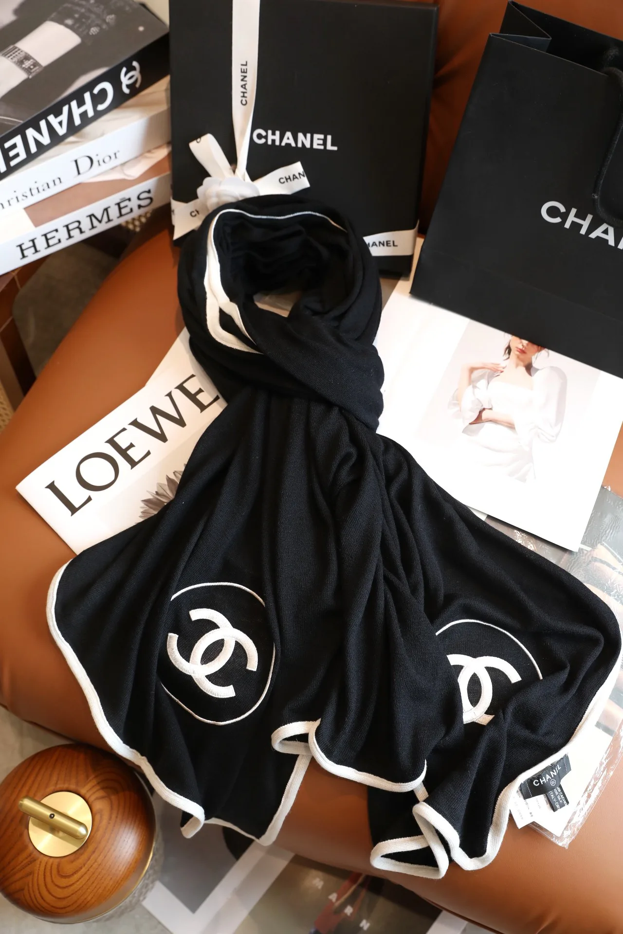 Scarves CHANEL 17991557