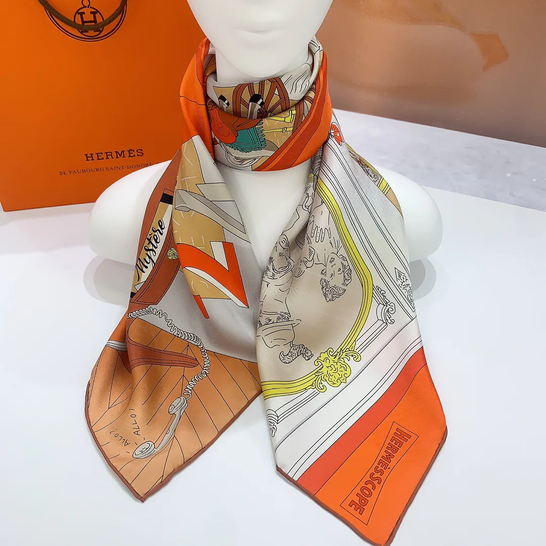Silk Scarves HERMES 18319091