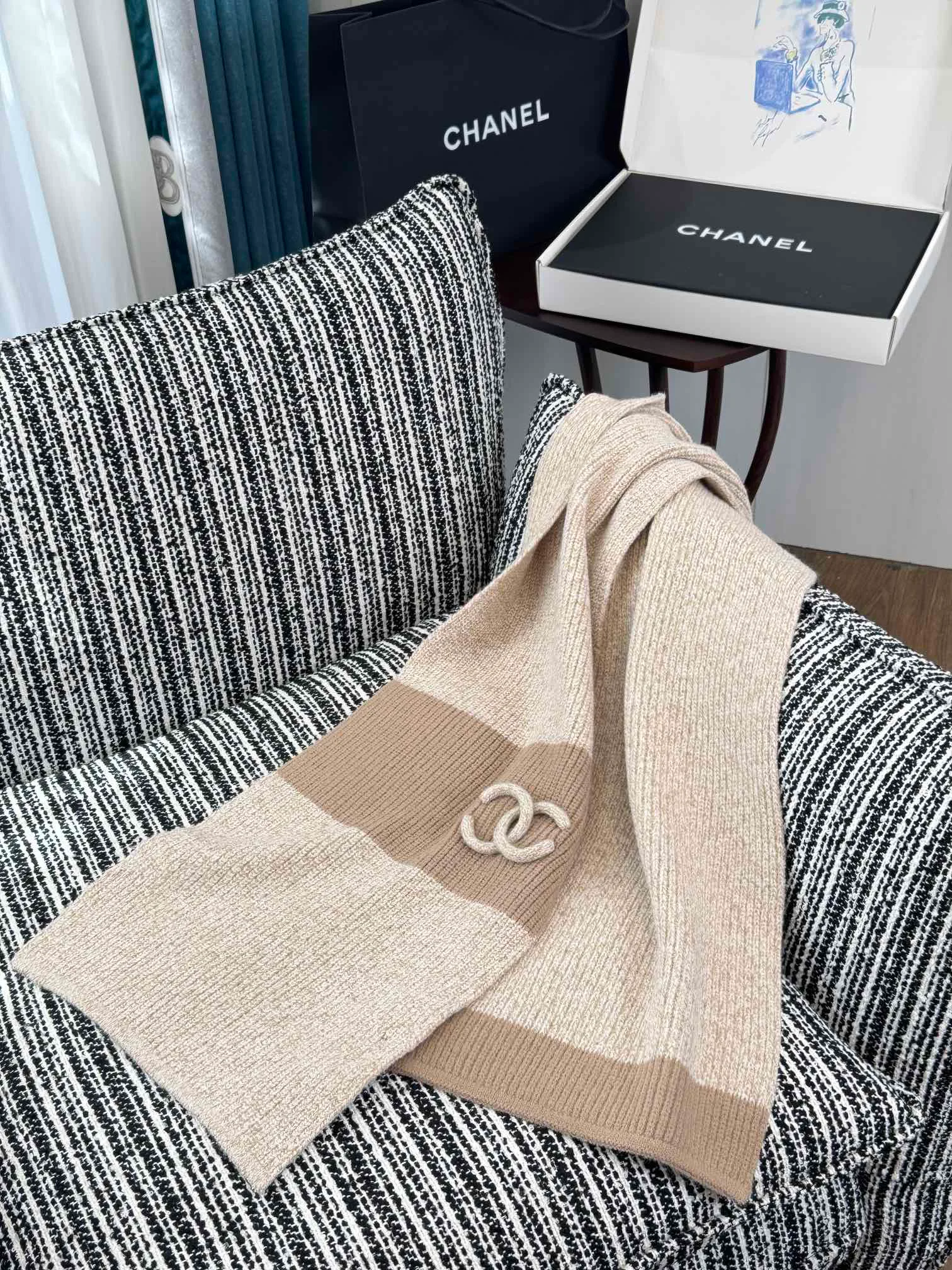 Scarves CHANEL 17992829