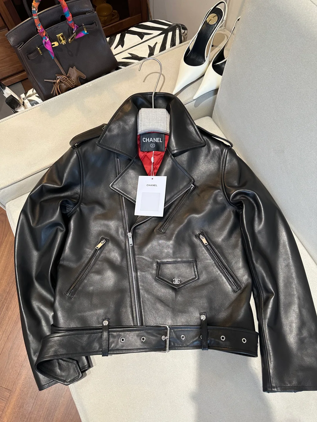 Women's Leather Jackets And Sheepskin Coats CHANEL 17399764