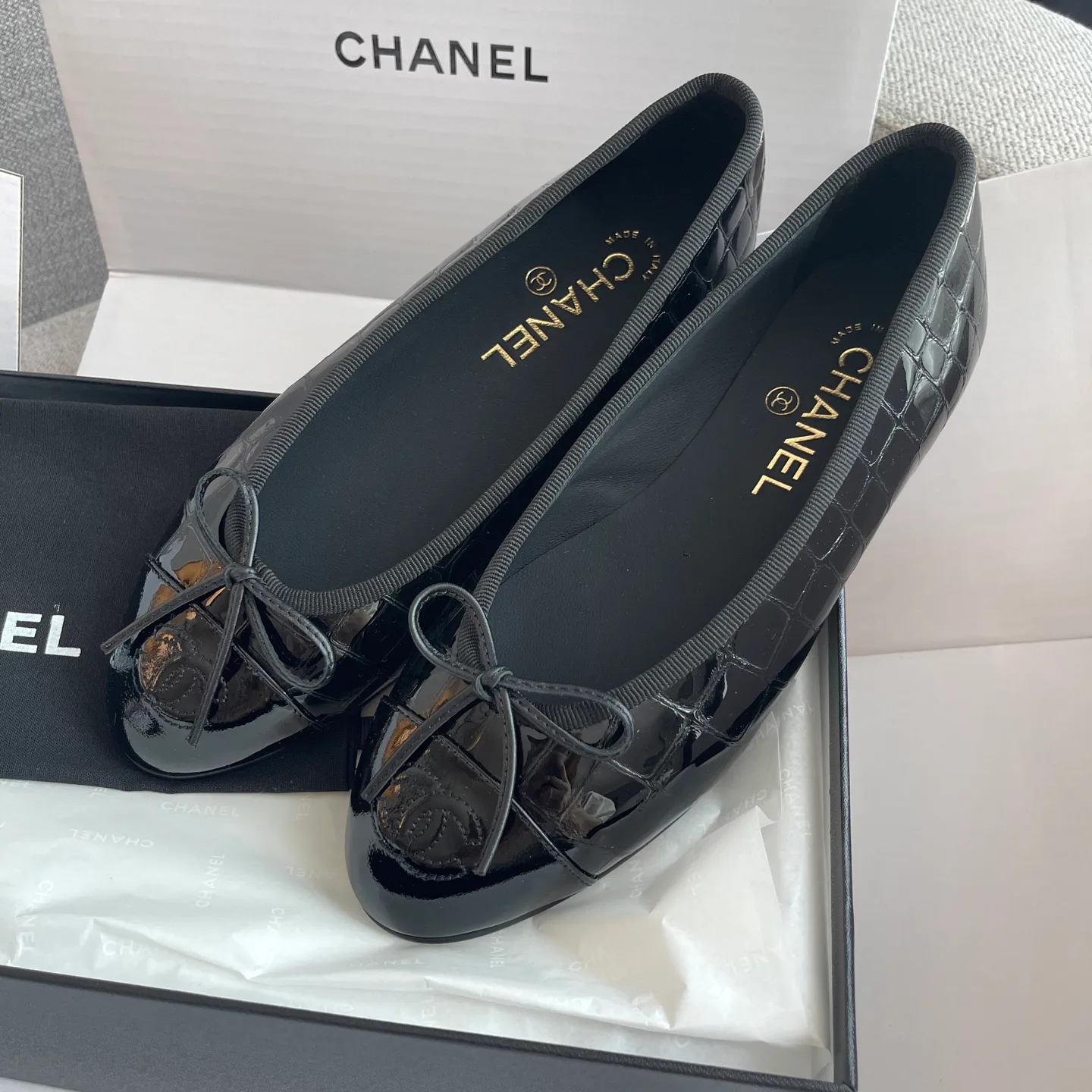 Women's Ballet Flats CHANEL 17643465