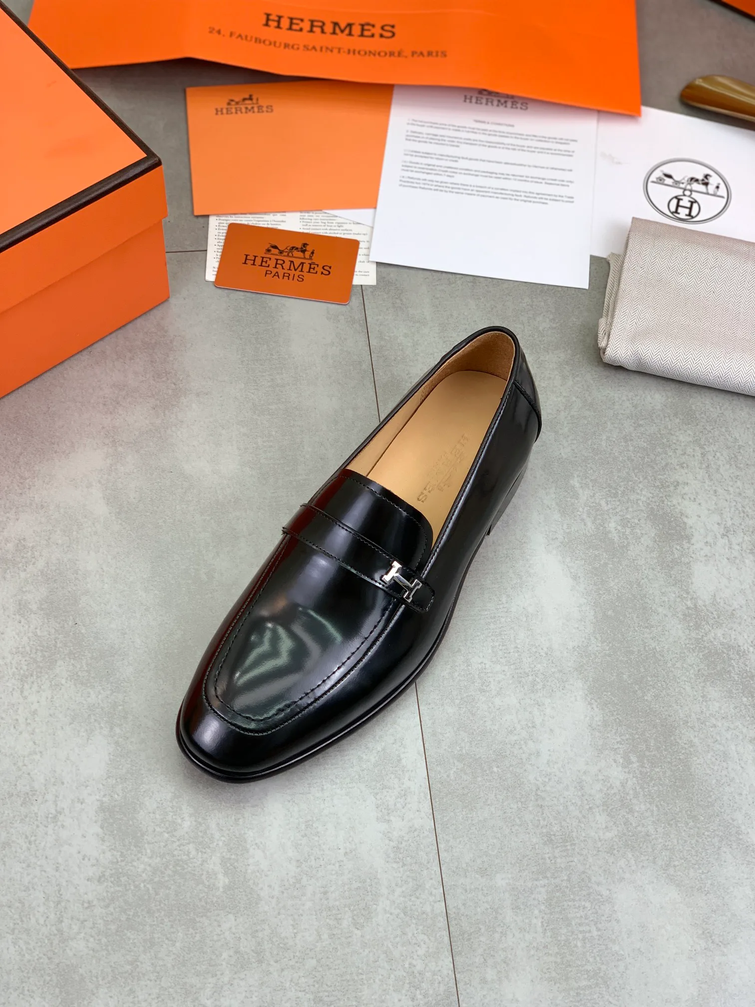 Men's Loafers And Dress Shoes HERMES 17745668