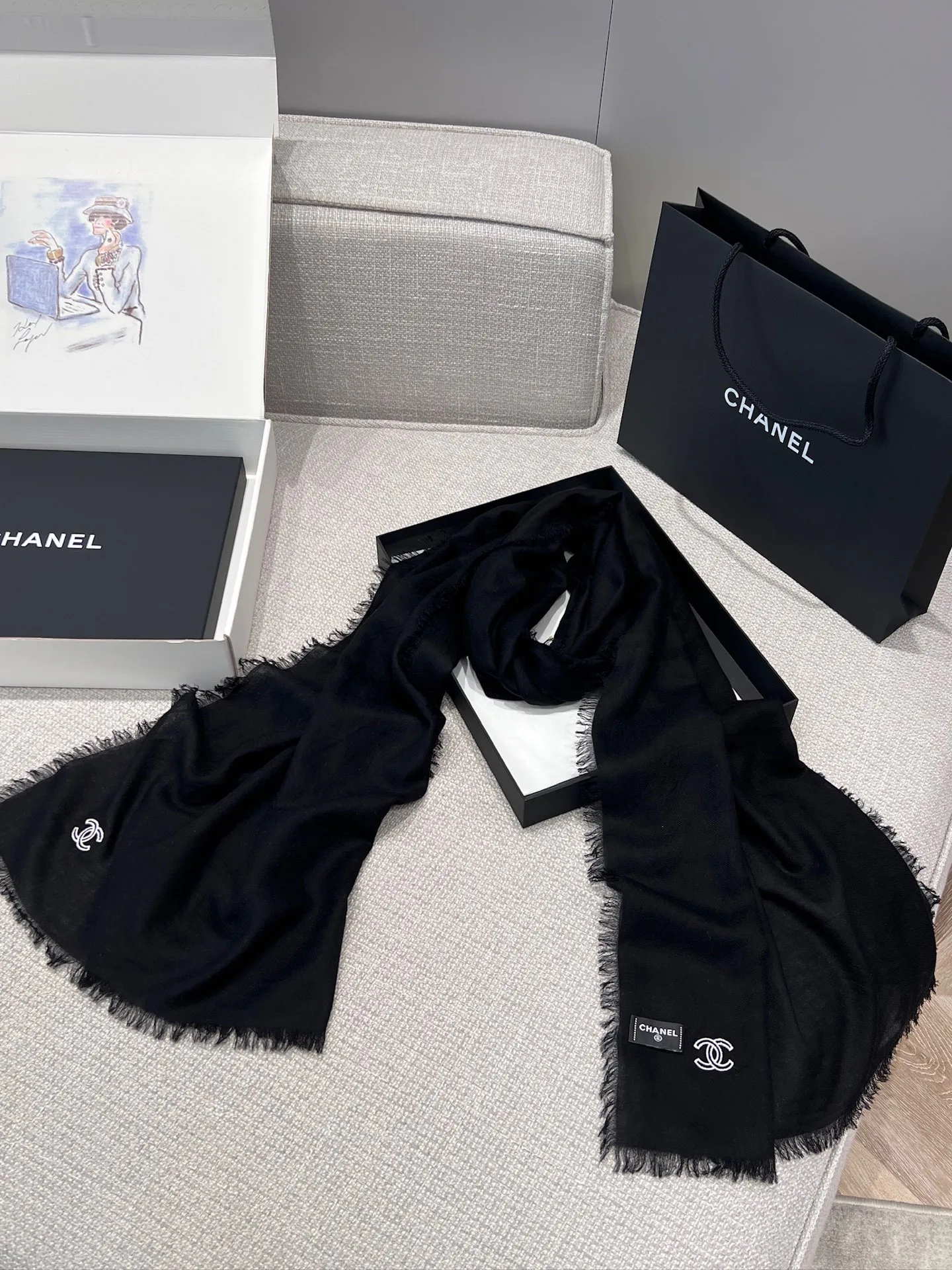 Scarves CHANEL 18141119