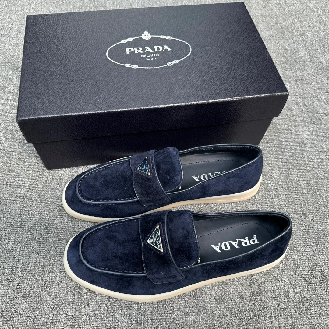 Men's Loafers And Dress Shoes PRADA 18076295