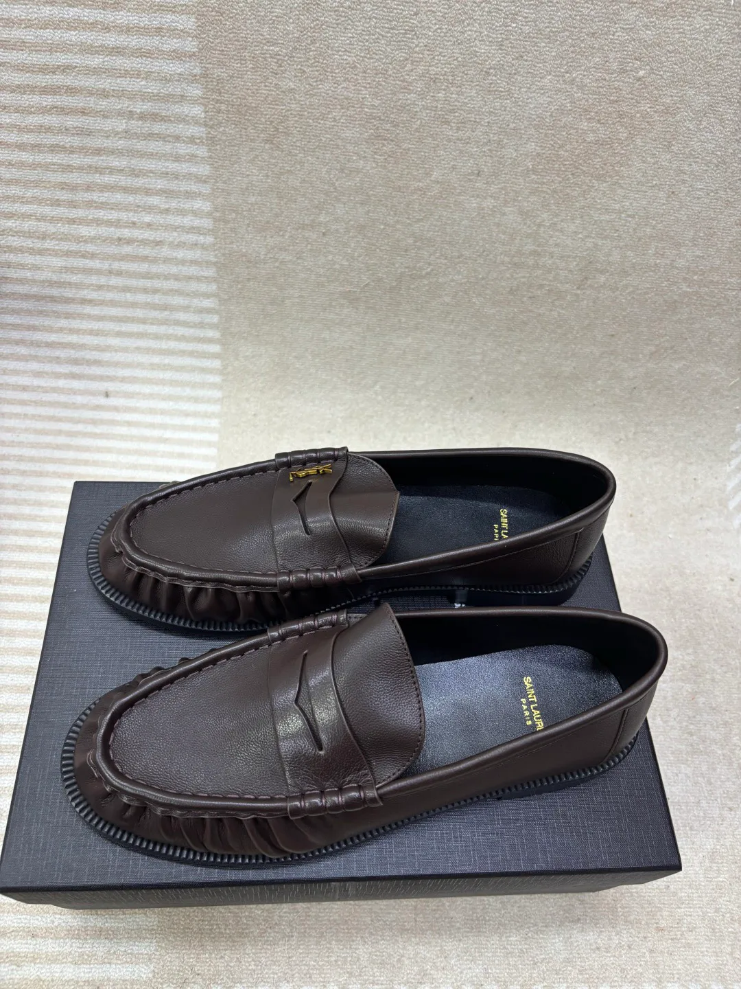 Men's Loafers And Dress Shoes SAINT LAURENT 17472584