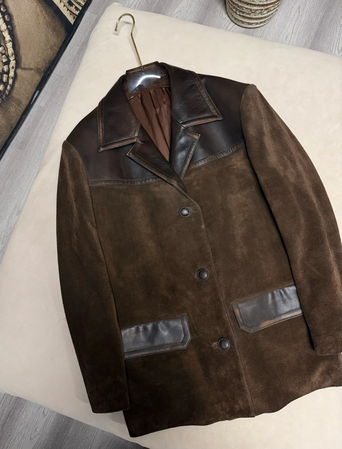 Women's Leather Jackets And Sheepskin Coats MIU MIU 18358904
