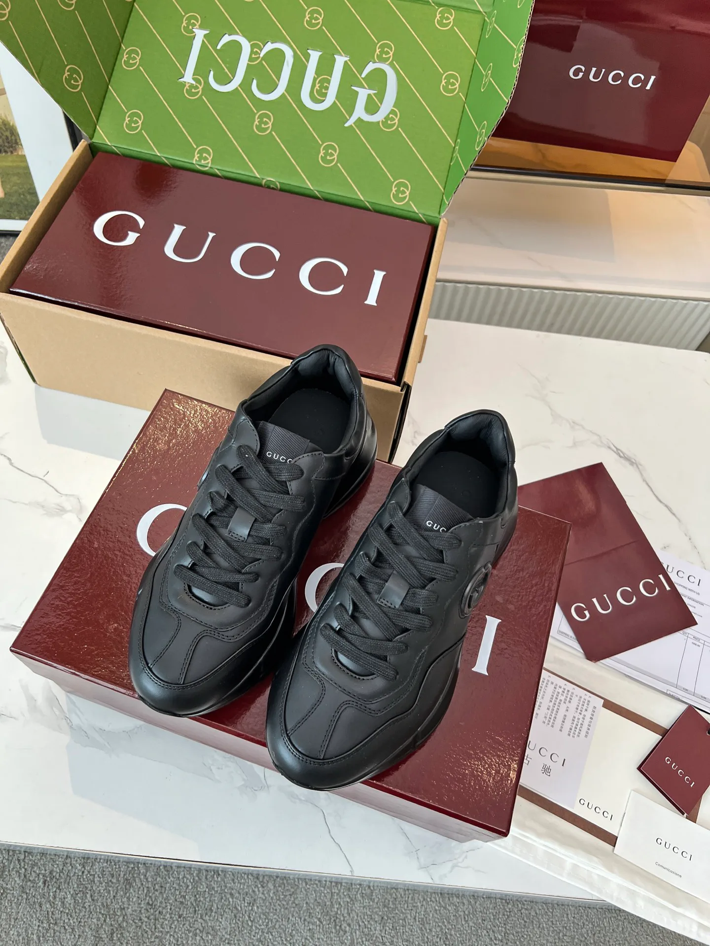Кроссовки Женские Gucci 18666806