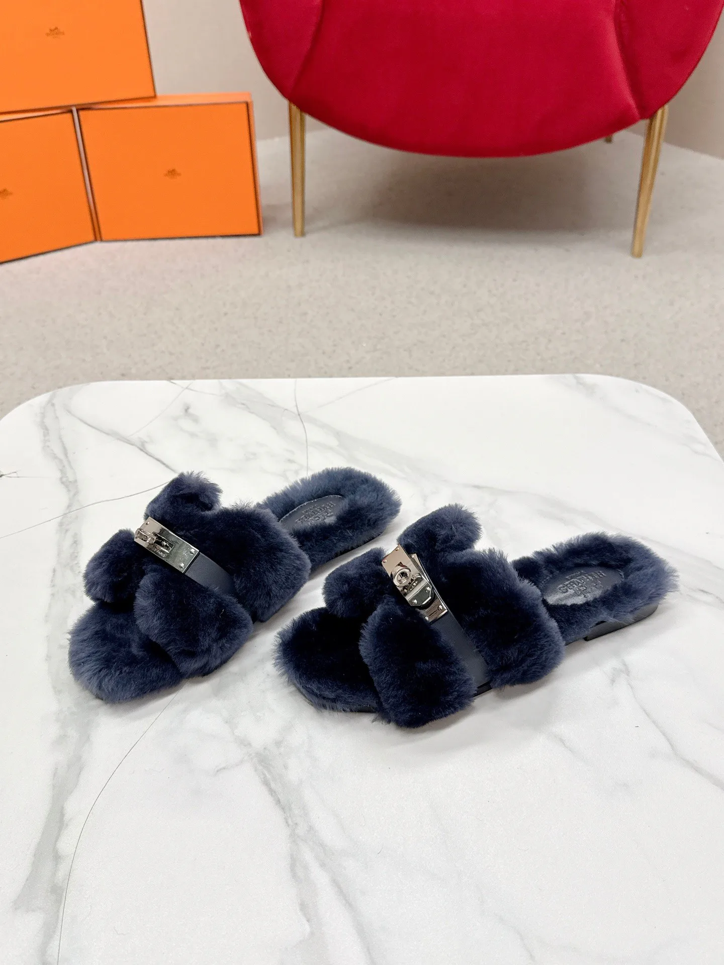 Women's Slippers HERMES 18235670