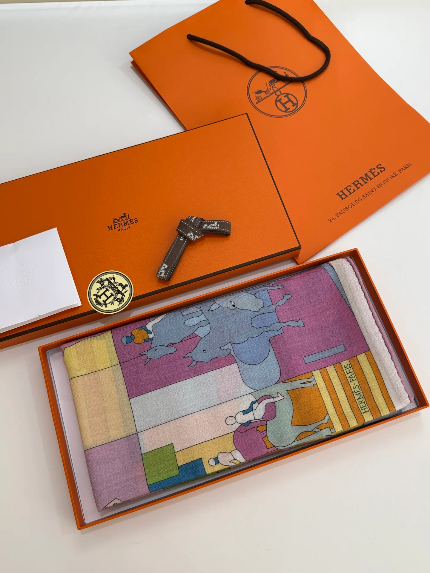 Silk Scarves HERMES 17987383