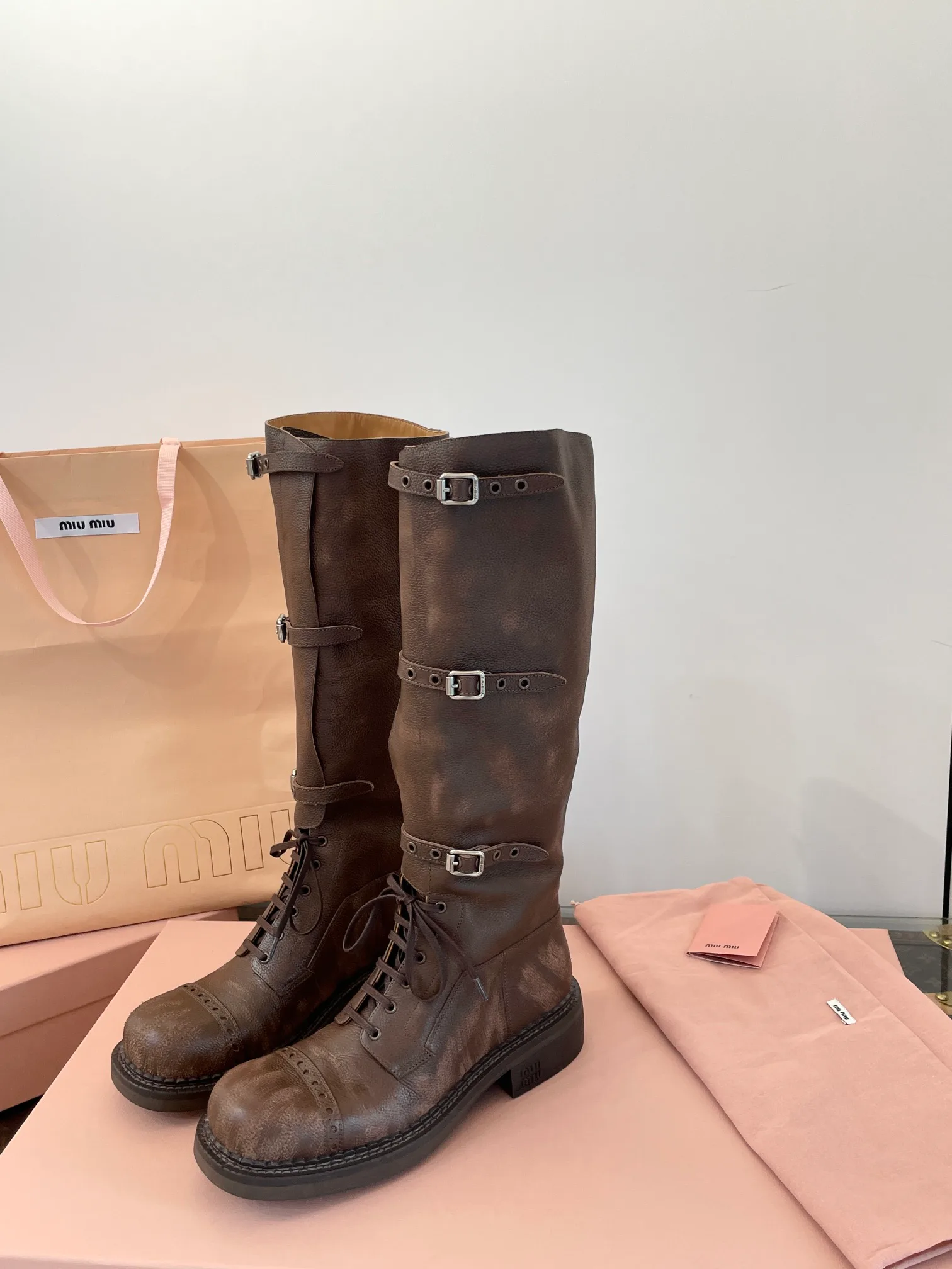 Women's Boots MIU MIU 18132668