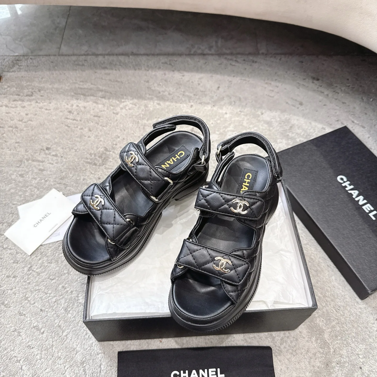Women's Open-Toe Sandals CHANEL 17572327