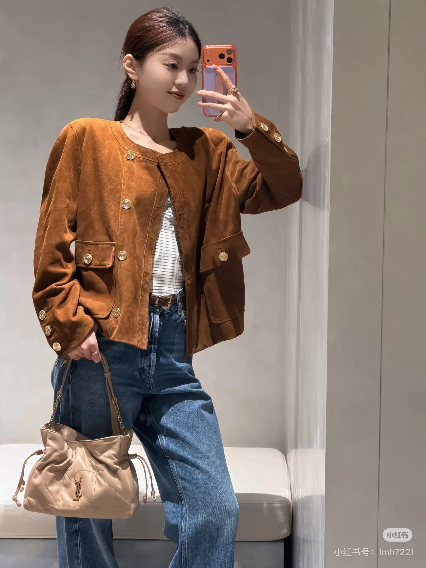 Women's Leather Jackets And Sheepskin Coats SAINT LAURENT 18542722