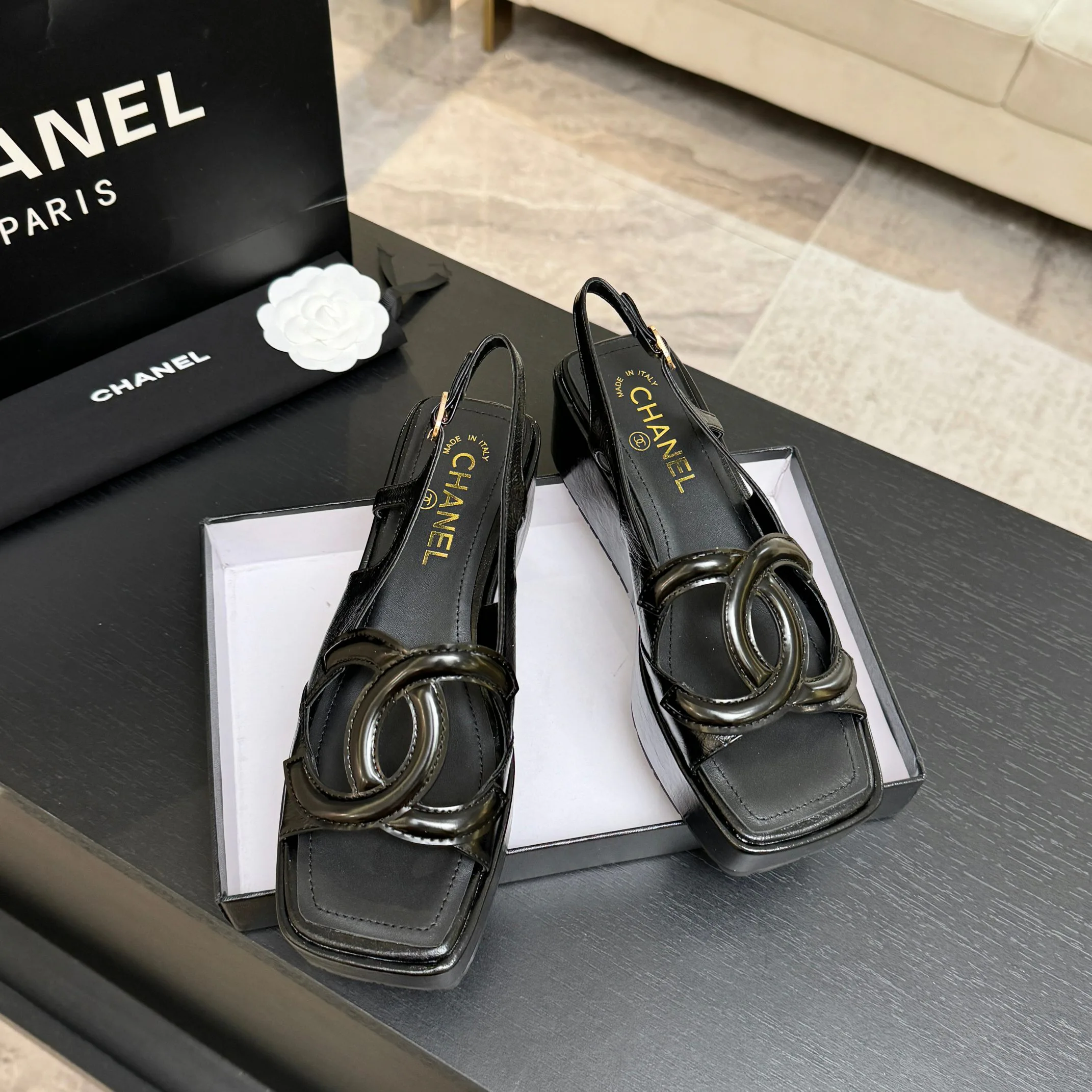 Women's Open-Toe Sandals CHANEL 18063120