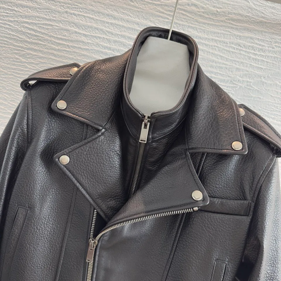 Women's Leather Jackets And Sheepskin Coats SAINT LAURENT 18090125