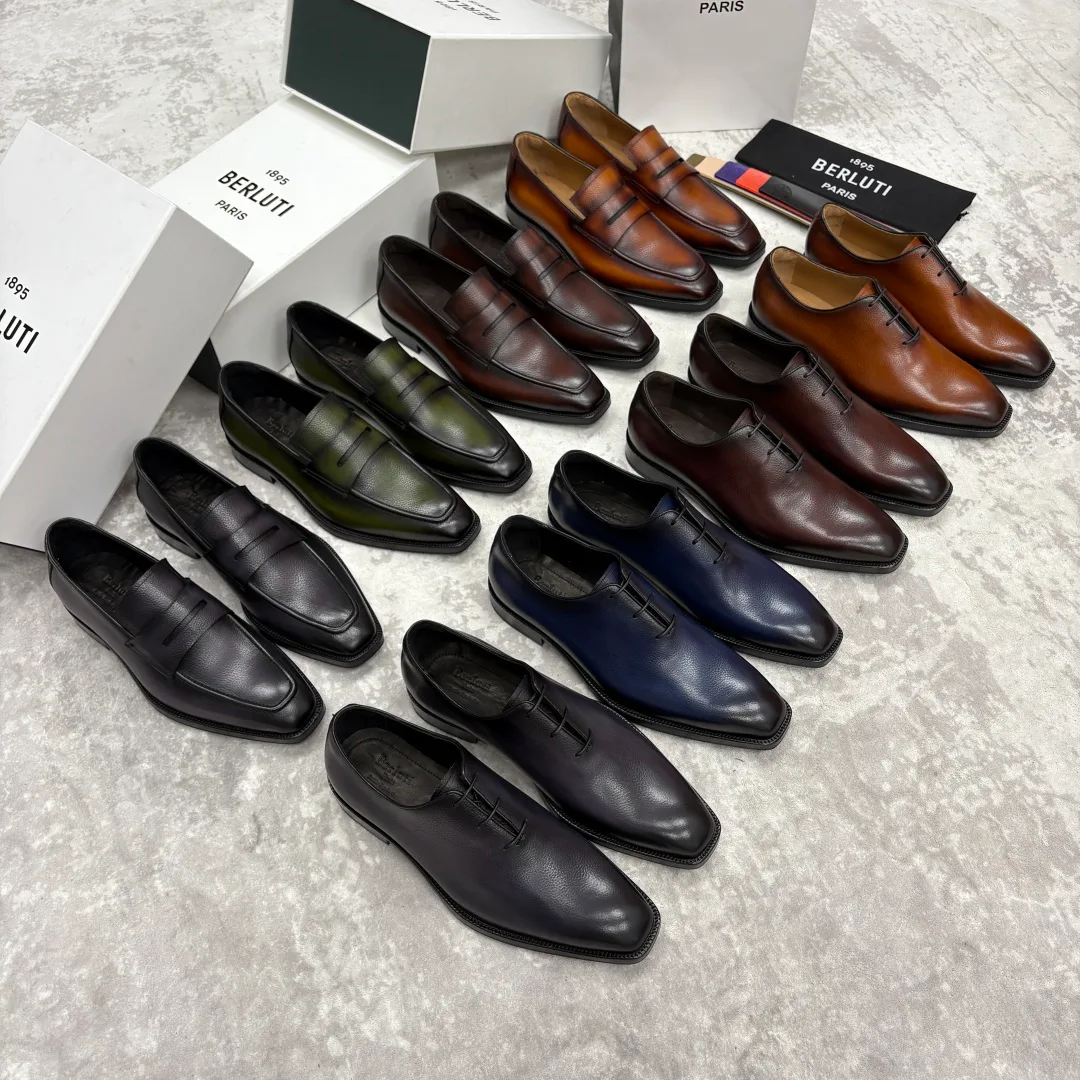 Men's Loafers And Dress Shoes BERLUTI 18117420