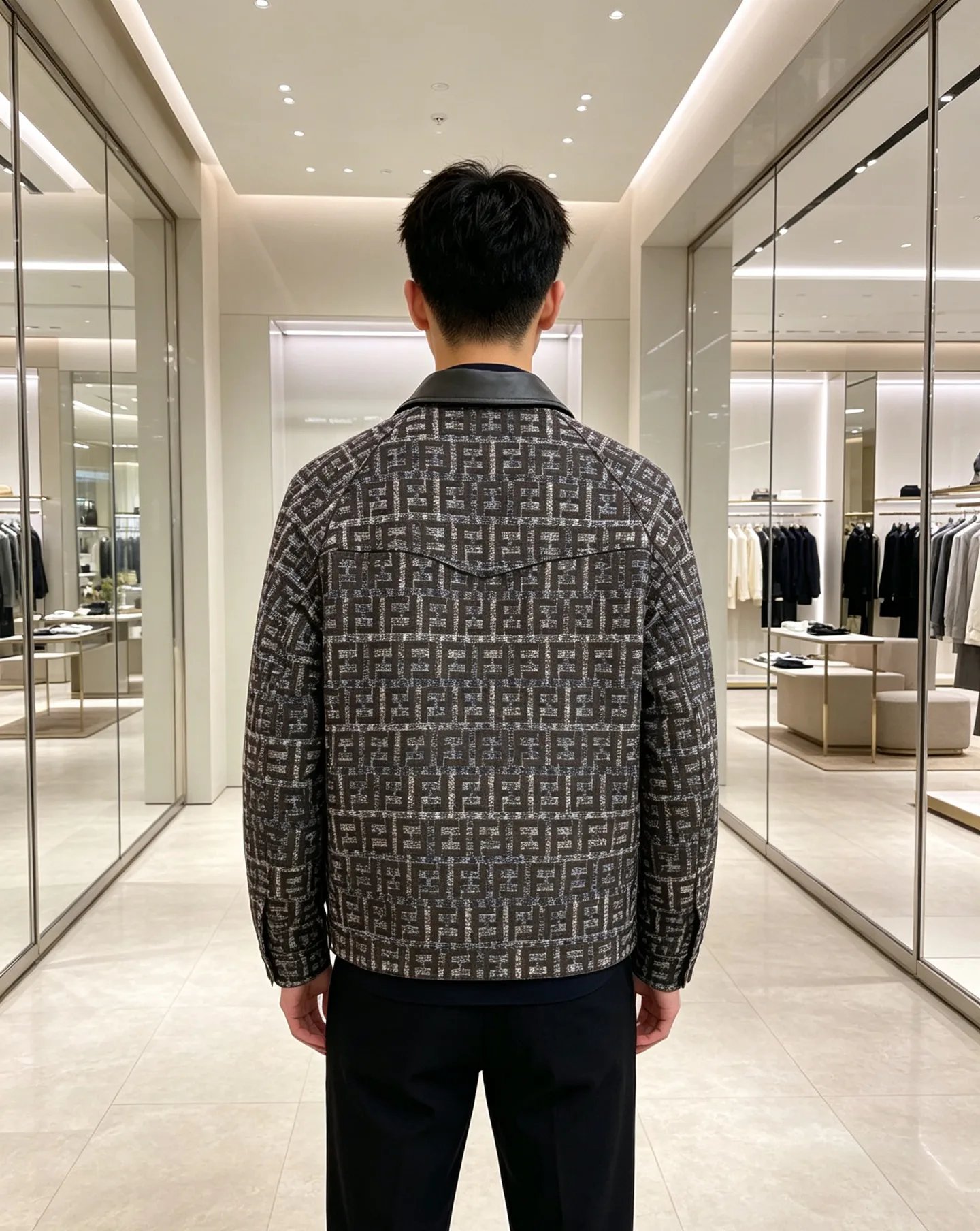 Куртки И Пуховики Мужские Fendi 18609373