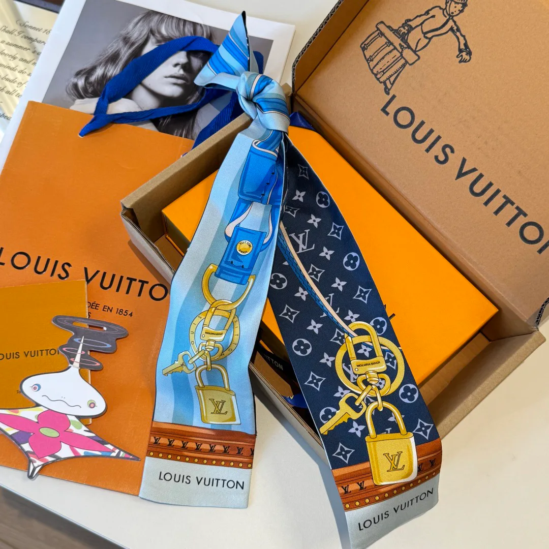 Silk Scarves LOUIS VUITTON 17543246