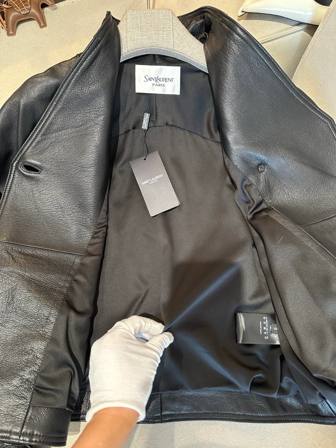 Women's Leather Jackets And Sheepskin Coats SAINT LAURENT 18040798