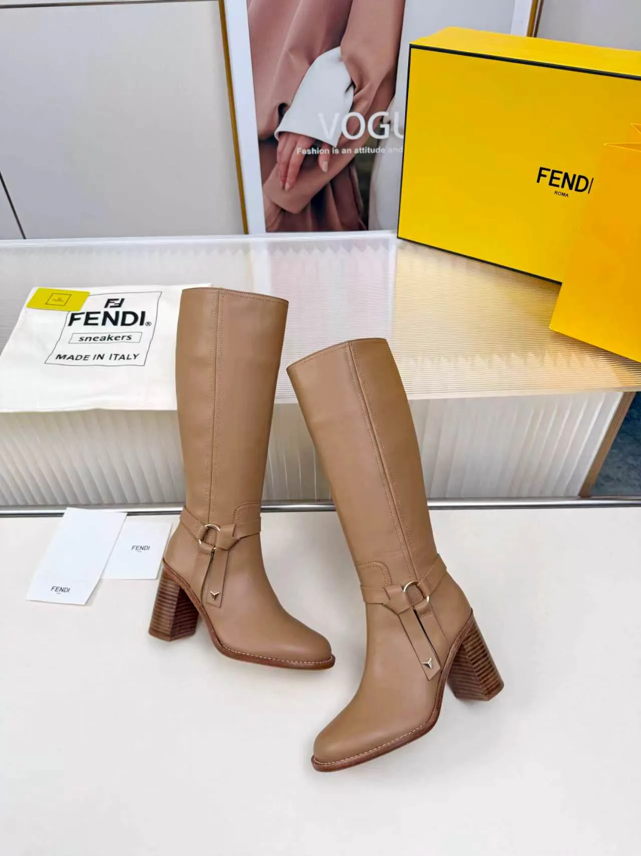 Women's Boots FENDI 17869518