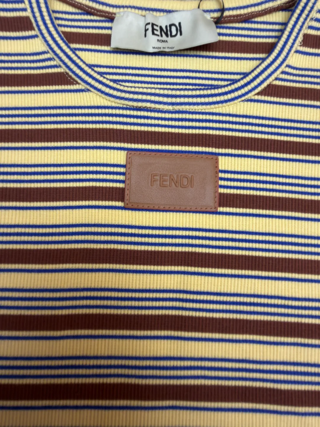 Men's T-Shirts FENDI 17480574