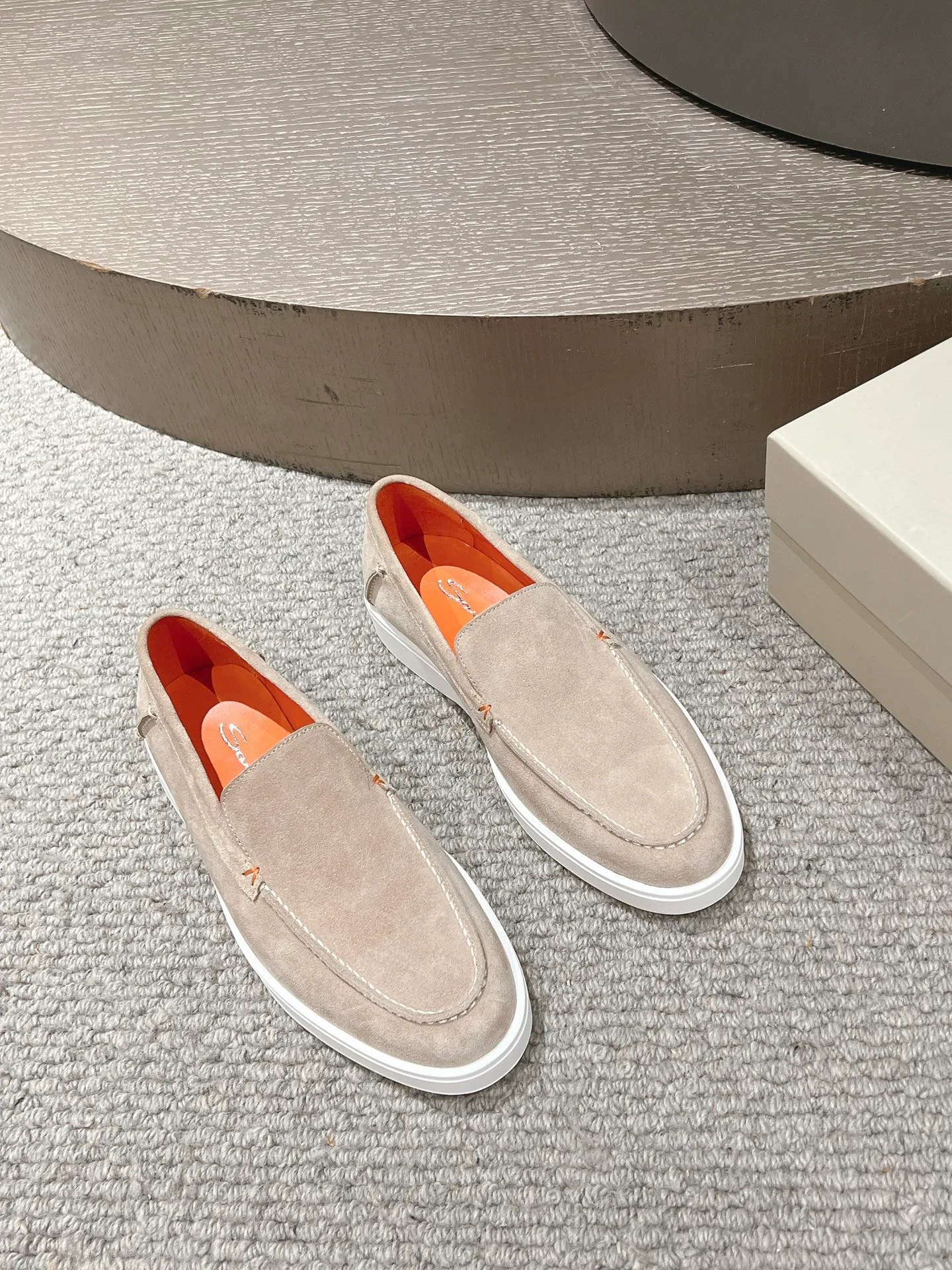 Men's Loafers And Dress Shoes SANTONI 17409249