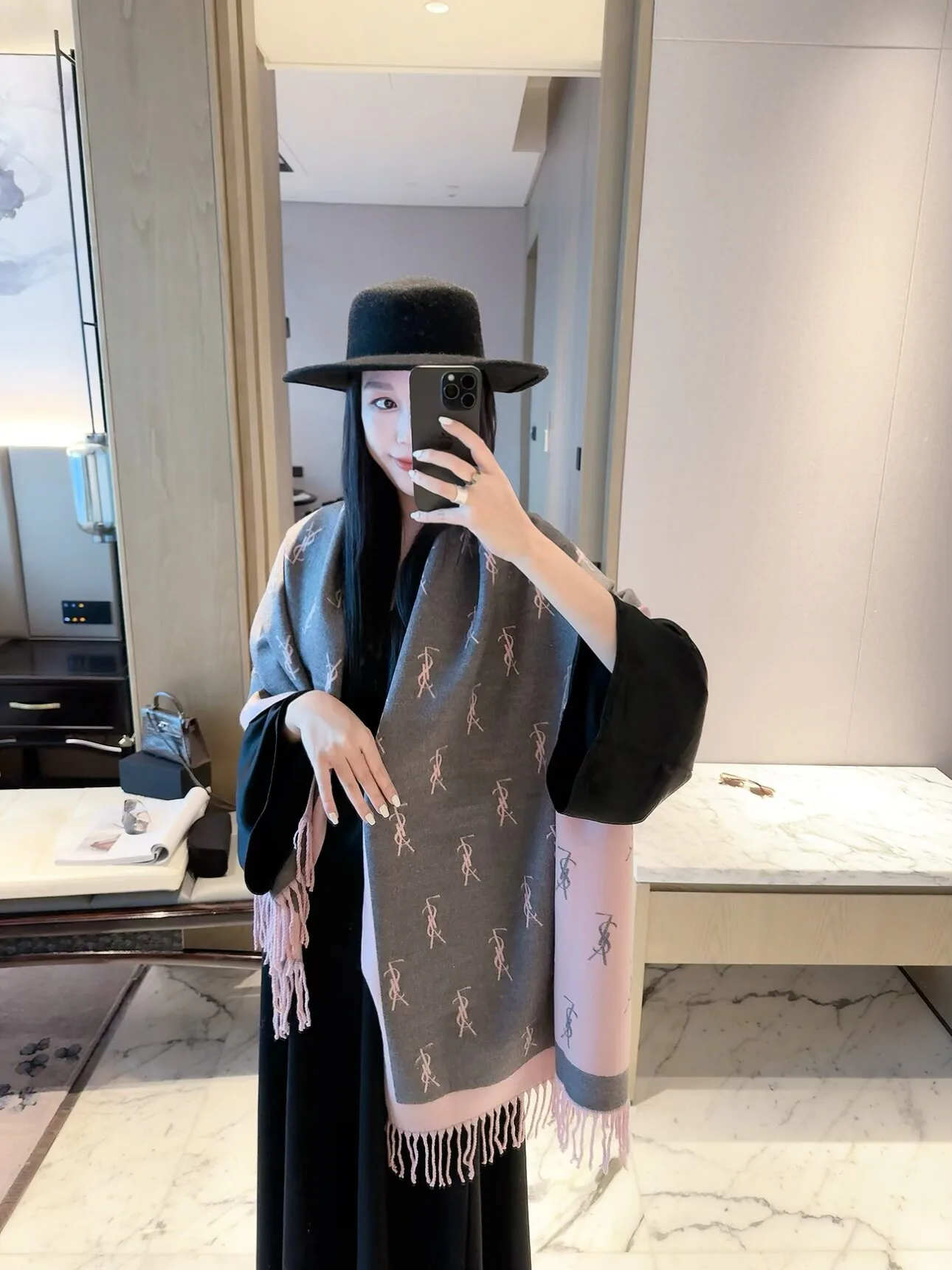 Scarves SAINT LAURENT 18427098