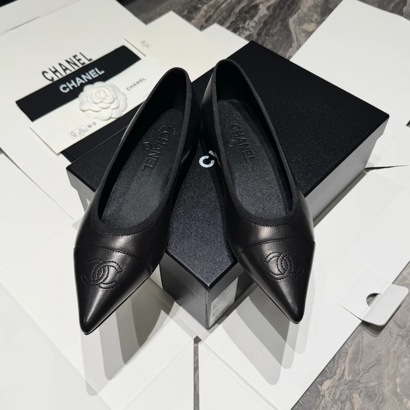 Women's Ballet Flats CHANEL 18201903