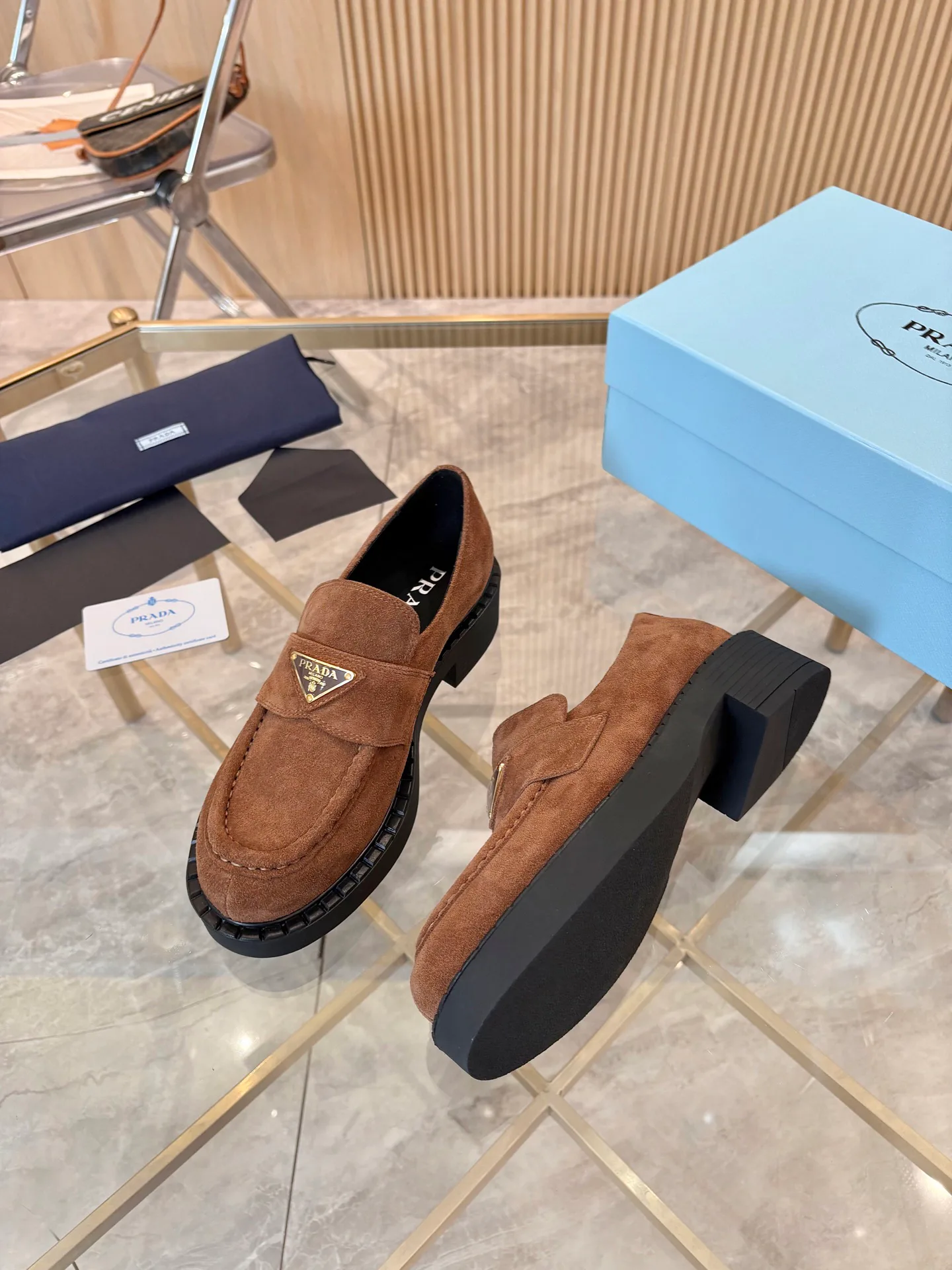Women's Loafers And Moccasins PRADA 17524787