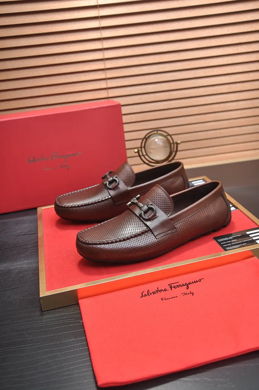 Men's Loafers And Dress Shoes SALVATORE FERRAGAMO 18262192
