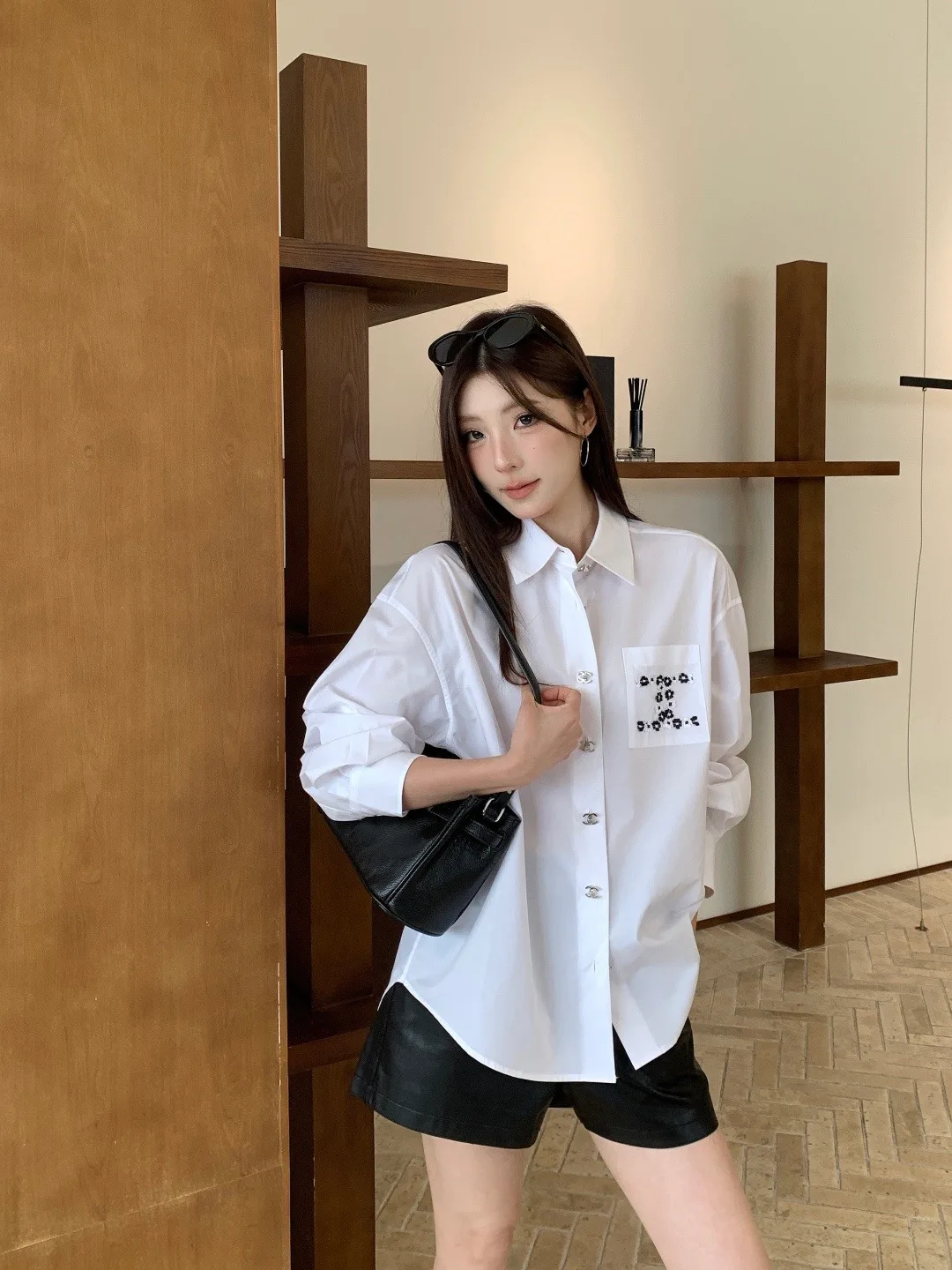 Рубашки Женские Chanel 18577006