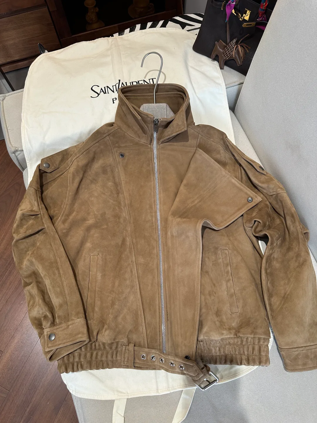 Women's Leather Jackets And Sheepskin Coats SAINT LAURENT 18485358